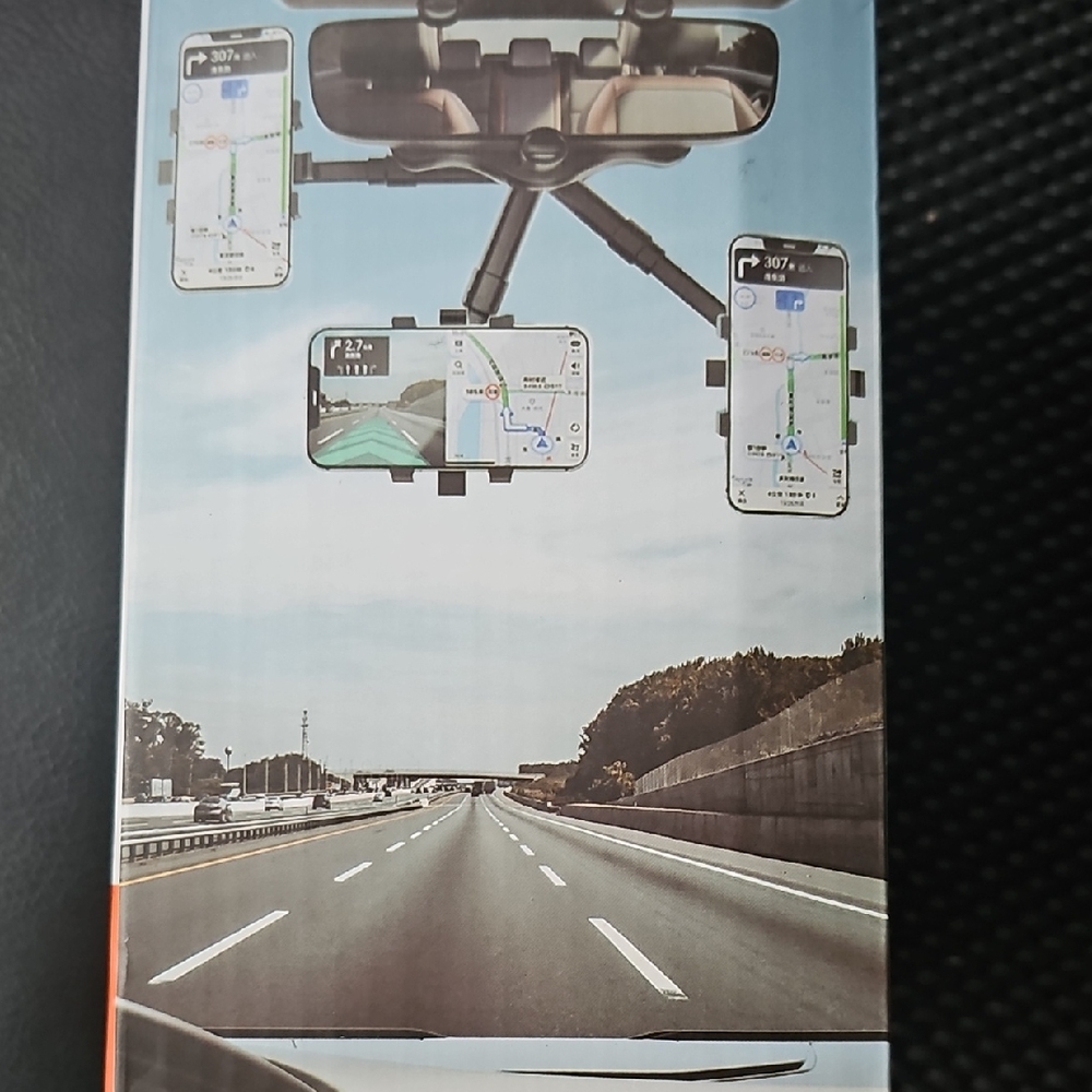 Universal Car Phone Mount Holder – Black